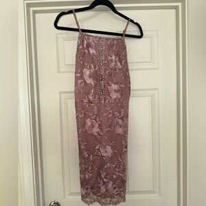 Mauve Mini Dress